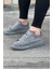 HS096 Gri Süet Günlük Erkek Casual Ayakkabı 1