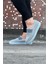 HS061 Gri Triko Babet Erkek Casual Ayakkabı 1