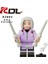 Naruto Yapı Taşları Minifigure Küçük Parçacık Takılabilir Bebek Oyuncak Çantası (Yurt Dışından) 1
