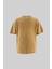 Mchnst Knıt Y2K Embroıdery Detaıled Tee Soft Beıge 3