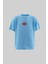 Mchnst Knıt Y2K Embroıdery Detaıled Tee Baby Blue 1