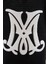 Mchnst Knıt M Letter Applıque Tee Black 2