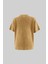 Mchnst Knıt Tıger Detaıled Tee Soft Beıge 3