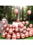 25 Adet Rose Gold Krom Balon Parlak Metalik Krom Rose Gold Balon Helyum Gazına Uçan Balona Uygundur 1