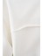 Erkek Technical Embroidered Oversize Ekru Tişört 3