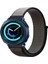 Samsung Gear Sport Akıllı Saat Uyumlu Spor Kumaş Desenli Cırt Cırtlı Kordon Kayış 1