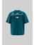 Erkek Jersey Style Oversize Oil Green Tişört 2