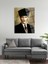 Atatürk Cam Tablo - Cam Tablolar - Atatürk Tablo - Atatürk Portresi - Atatürk Tablosu - ATA100 2