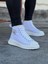 HS017 Beyaz Erkek Yarım Bilek Casual Ayakkabı 1