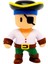 5’li Mini Figür Seti S3 TUY22000 - Pirate Seadog'lu Set 2