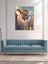 Mutlu Kedi Cam Tablo - MOD064 5