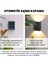 Güneş Enerjili Çift Taraflı Dekoratif Duvar Lambası Solar Aplik 2 Adet 3