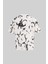 Erkek All Over Abstract Pattern Printed Oversize Ekru Tişört 4