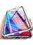 iPhone 11 Pro Max Uyumlu Kılıf Önü Açık Arkası Temperli Camlı Manyetik Adsorpsiyon Darbeye Dayanıklı Kapak 1