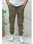Erkek Paraşüt Jogger Paçası Lastikli Pantolon (Dar Kesim) 3