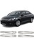 Citroen C4 Uyumlu 2004-2010 Krom Kapı Kolu 4 Kapı Paslanmaz Çelik 1