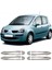 Renault Modus Uyumlu 2005-2013 Krom Kapı Kolu 4 Kapı Paslanmaz Çelik 2