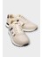 Erkek Ortopedik Cilt Günlük Yürüyüş Koşu Sneaker Spor Ayakkabı Bej 2