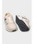 Erkek Ortopedik Cilt Günlük Yürüyüş Koşu Sneaker Spor Ayakkabı Bej 3