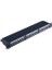 Cat 6A 19" 1u Patch Panel, 500 Mhz, Siyah, 24 Port 1
