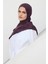 Cotton Line Şal Mürdüm 2