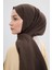 Cotton Line Şal Soft Kahve 1