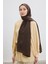 Cotton Line Şal Soft Kahve 2