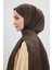 Cotton Line Şal Soft Kahve 4