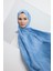 Cotton Line Şal Soft Mavi 3