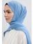 Cotton Line Şal Soft Mavi 4