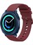 Samsung Gear Sport ile Uyumlu Kordon Jel Silikon Tokalı Kayış 1