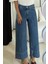 Dikiş Detaylı Crop Jean 2