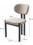 Roma Sandalye - Mense Kapuçino Kumaş - Metal Iskelet - Mutfak Sandalyesi - Salon Sandalyesi 3