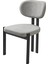 Roma Sandalye - Mense Kumaş - Metal Iskelet - Mutfak Sandalyesi - Salon Sandalyesi 1
