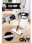 İzmir Luna Beyaz Flat Mop – Mikrofiber Tablet Mop 360° Dönebilen Saplı Temizlik Seti 1