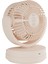EFN-509 Krem- Kahve 7 Inç 3 Kademeli 2100 Rpm Hız Duvar Tıpı ve Masaüstü USB Fan 2