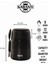 Ömür Boyu Garantili Bento Paslanmaz Çelik Yemek-Mama Termosu Titan Black 0.50 Lt- (17 Oz) 1