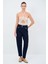 Moda Tutkusu Cep Detaylı Denim Pantolon 3