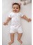 Kısa Kol Şortlu Yazlık Tulum - Pureline Series - Dainty Bows 2
