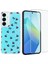Samsung Galaxy S24 Plus Kılıf Hadra Wrx Lüx Desenli Kapak + Nano Ekran Koruyucu 1