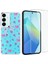 Samsung Galaxy S24 Plus Kılıf Hadra Wrx Lüx Desenli Kapak + Nano Ekran Koruyucu 1