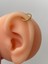Paslanmaz Çelik Düz Halka Piercing Tragus Lob Kıkırdak Helıx Unisex Model 3lü Set 5