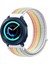 Samsung Galaxy Watch 42MM Akıllı Saat Uyumlu Spor Kumaş Desenli Cırt Cırtlı Kordon Kayış 1