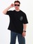 Getlost-Oversize Tişört | Sırt Baskılı – Minimal Göğüs Desenli Unisex Tshirt 3