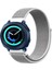 Samsung Galaxy Watch 42MM Akıllı Saat Uyumlu Spor Kumaş Desenli Cırt Cırtlı Kordon Kayış 1