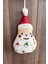 4'lü Yılbaşı Ağaç Süsü Charm Peluş 12 cm 2