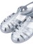 S10346 BIARRITZ METAL Gümüş Kadın Sandalet 3