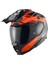 X.wed 3 Furka Karbon Turuncu-Gri Kask 3