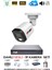 Ip Güvenlik Kamera Seti 1 Kameralı Sesli 4mp Gece Renkli Su Geçirmez IP5515S 1tb 2
