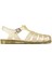 S10262 BIARRITZ GLITTER Altın Kadın Sandalet 1